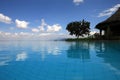 Swimmingpool at Lake Manyara Tanzania Royalty Free Stock Photo
