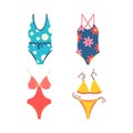 The swimsuit is compatible and separate. Beach set for summer trips. Vacation accessories for sea vacations