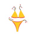 The swimsuit is separate. Beach set for summer trips. Vacation accessories for sea vacations