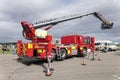 Swindon Fire Brigade Mercedes Benz Econic Rosenbauer Metz B32 Aerial Appliance