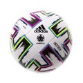 Adidas UNIFORIA official football of the UEFA Euro 2020 competition on a white background