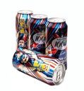 4 Cans of Kronenbourg 1664 limited edition Eric Cantona pour la victoire lager