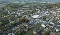 Aerial view of  the Old Town area in Swindon, Wiltshire Royalty Free Stock Photo