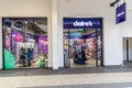 Swindon, UK - October 27, 2023: Claire's store at a shopping mall in Swindon Designer Outlet Chain retailer offering