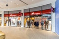 Swindon, UK - October 27, 2023: New Balance shop in Swindon Designer Outlet.