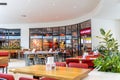 Swindon, UK - October 27, 2023: A Slim Chickens restaurant in Swindon is a fast-casual restaurant chain.