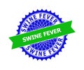 SWINE FEVER Bicolor Clean Rosette Template for Watermarks