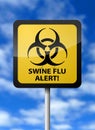 Swine Flu Alert Royalty Free Stock Photo