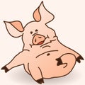 Swine Oink Royalty Free Stock Photo
