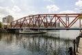 Swing Bridge Royalty Free Stock Photo