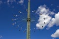 Swing carousel at Oktoberfest Munich