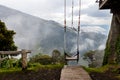 The Swing at the Casa Del Arbol, Ecuador