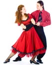 Swing dancers