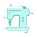 Swing machine icon design vector