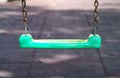 Swing in a Playground Royalty Free Stock Photo