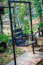 A swing in a resort in Nepal Royalty Free Stock Photo