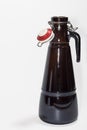 Swing top dark glass bottle of beer Royalty Free Stock Photo