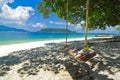 Swing and view of Andaman sea,Thailand