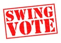 SWING VOTE Royalty Free Stock Photo