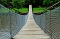 The Swinging Bridge Royalty Free Stock Photo