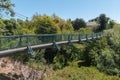 Swinging footbridge, Arroyo Grande, California