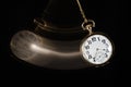 Swinging Pocket Watch Beckoning You to Look More Closely Royalty Free Stock Photo