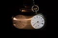 Swinging Pocket Watch Beckoning You to Look More Closely