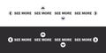Swipe icons. Slide or swipe. Modern swipe arrows. Scrolling slide icons. Vector scalable graphics