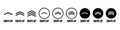 Swipe up icon vector button. scroll arrow pointing up. drag to read learn more. isolated white background. internet graphic Royalty Free Stock Photo