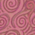 Swirl background seamless pattern Royalty Free Stock Photo