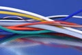 Swirl of Electrical Cable Royalty Free Stock Photo