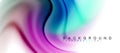 Swirl fluid flowing colors motion effect, holographic abstract background