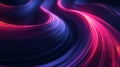 A swirl of pink, purple, and blue colors on black background with speckles reminiscent of distant stars or Royalty Free Stock Photo