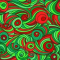 Swirl seamless pattern Royalty Free Stock Photo
