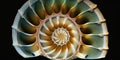 Swirl Spiral Snail Shell, Inside of a Shell, Nature, Science Design Texture