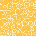 Swirl Vector Abstract Seamless Pattern Royalty Free Stock Photo