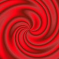 Swirled red material Royalty Free Stock Photo
