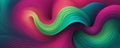 Swirled Shapes in Fuchsia Darkseagreen Royalty Free Stock Photo