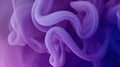 Abstract Flowing Shapes in Purple and Blue Creating a Modern, Artistic Background Royalty Free Stock Photo