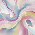 A swirling, abstract image featuring pastel Royalty Free Stock Photo