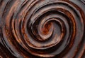 Swirling abstract pattern in dark and warm tones Royalty Free Stock Photo