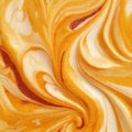 Swirling abstract pattern in warm tones Royalty Free Stock Photo