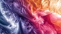 Swirling abstract patterns digital creation visual art colorful environment close-up view creative exploration