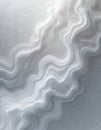 Swirling abstract silver lines create a smooth flowing pattern. Gentle curves and soft light give a refined organic look. This Royalty Free Stock Photo