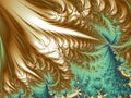 Swirling abstract wallpaper. very complex form of fractal shapes.