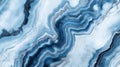 Swirling blue marble patterns reminiscent of ocean waves, creating a calming and artistic visual Royalty Free Stock Photo