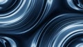 Swirling blue metallic liquid abstract pattern with light highlights image photo Royalty Free Stock Photo