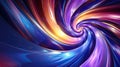 Swirling Colors of Space-Time Continuum Royalty Free Stock Photo