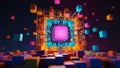 Data Symphony: Blockchain Cubes Form a Harmonious Structure
