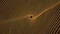Swirling golden vortex Royalty Free Stock Photo
